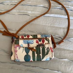 Cacti shoulder bag